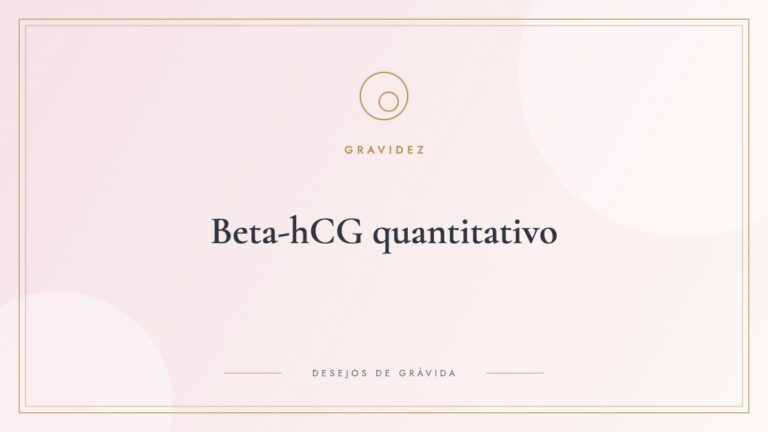 Beta-hCG quantitativo