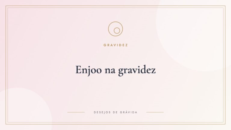Enjoo na gravidez