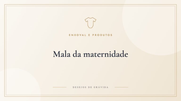 Mala da maternidade